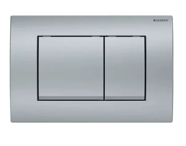 Geberit Delta30 - Ovládání splachování, matný chrom 115.137.46.1