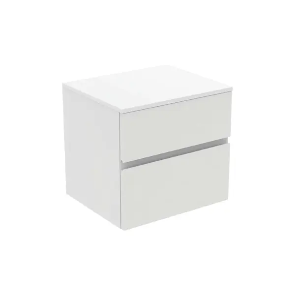 Ideal Standard Finesse - Umyvadlová skříňka, 60x51x56 cm, 2 zásuvky, matná bílá E3433Y1