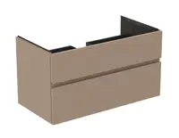 Ideal Standard Finesse - Umyvadlová skříňka, 100x51x55 cm, 2 zásuvky, Matt Greige E3397UP