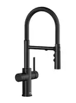 Blanco Catris S - Dřezová baterie s filtrační funkcí a flexibilním ramenem, matná černá 526707