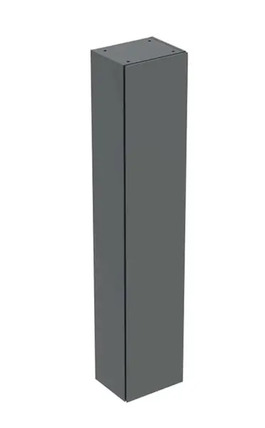 Geberit iCon - Vysoká skříňka 180x36x29 cm, 1 dvířka, panty L/P, lávová 502.316.JK.1