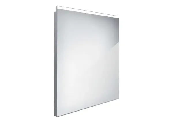 Nimco Zrcadla - Zrcadlo s LED osvětlením, 60x70 cm, hliník ZP 8002