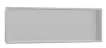 Hansgrohe XtraStoris Original - Výklenek do stěny s rámem, 30x90x10 cm, betonově šedá 56067380