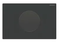 Geberit Sigma10 - Elektronické ovládání splachování, síťové napájení, easy to clean, matná černá 115.906.16.6