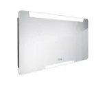 Nimco Zrcadla - Zrcadlo s LED osvětlením, 120x70 cm, dotykový senzor, hliník ZP 22006VX