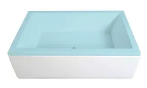 Polysan Deep Plain - Čelní panel NIKA 1200x360 mm, bílá 84899