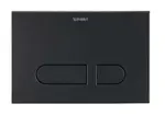 Duravit DuraSystem - Ovládání splachování, matná černá WD5001031000