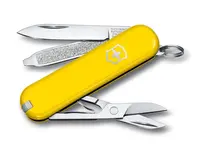 VICTORINOX - Malý kapesní nůž Classic SD Colors, 7 funkcí, žlutá 0.6223.8G