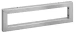 Sapho Doplňky - Uzavřená konzole 490 mm, broušená nerez 30384