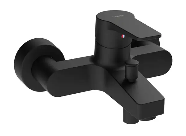 Hansa Twist - Vanová baterie, matná černá 0974218333