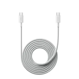Xiaomi 6A Braided USB-C to USB-C Cable (2m) bílá