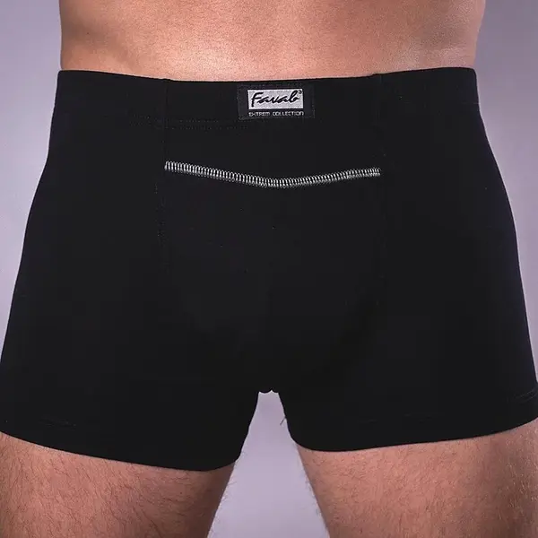 FAVAB Inkontinenční pánské boxerky černé DAKY B2, Velikost: M
