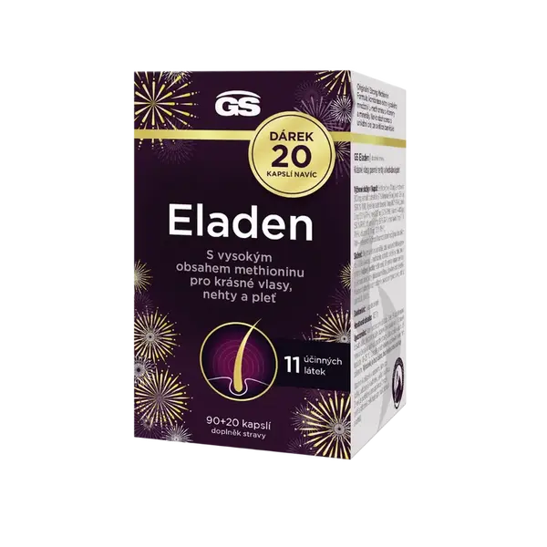 GS Eladen, 90+20 kapslí NAVÍC, dárkové balení 2025