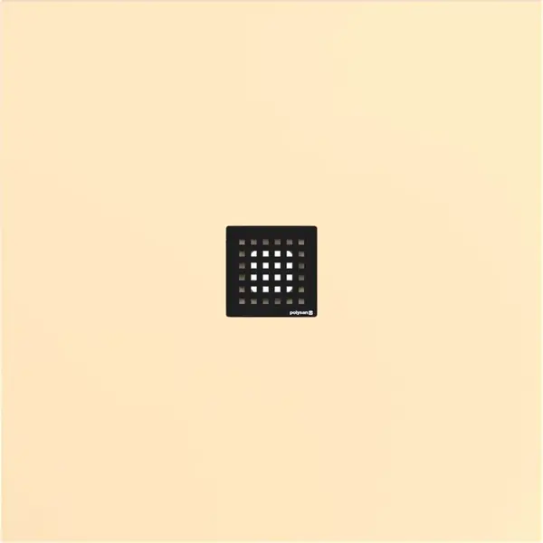 Polysan Flexia - Sprchová vanička 90x90 cm, matná béžová 71546.81