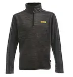 DeWALT - Pánska mikina Jonesborough Original, zips pri krku, veľkosť XXL, tmavo sivá 48935/XXL