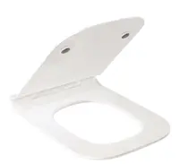 Kludi Resa C - WC doska Slim, SoftClosing, QuickRelease, lesklá biela 28WCS43