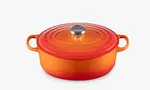 Le Creuset Signature - Pekáč oválny s pokrievkou, objem 4,1 l, volcanique 21178270902430