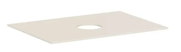 Hansgrohe Xevolos E - Doska pod umývadlo, 78x55 cm, výrez uprostred, matná béžová 54328780