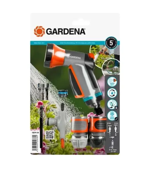 Gardena - Zavlažovacia pištoľ, s pripojovacou súpravou 18274-20