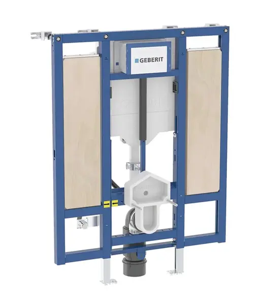 Geberit Duofix - Predstenová inštalácia pre závesné WC, bezbariérová, výška 1,12 m 111.904.00.6