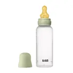 BIBS antikoliková fľaša s kaučukovým cumlíkom 270ml - Sage