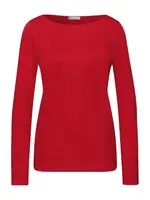 STREET ONE Tričko 'New Lanea'  červená