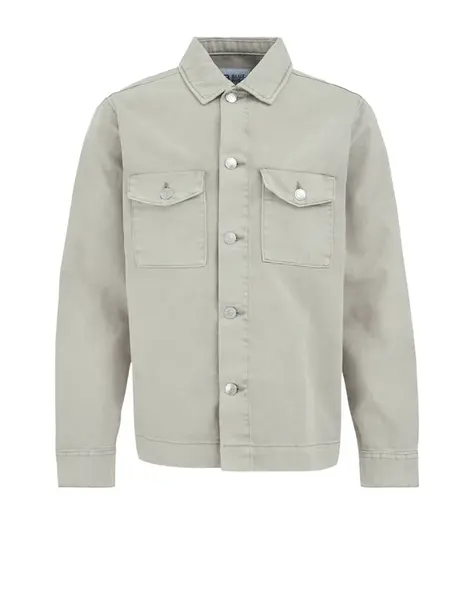 WE Fashion Prechodná bunda  svetlosivá