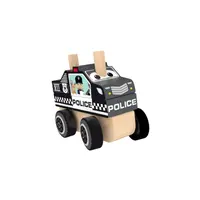 Skládací Dřevěné policejní auto