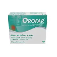 OROFAR pastilky 24 pastilek