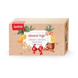 APOTHEKE Sada zimních čajů 60 sáčků