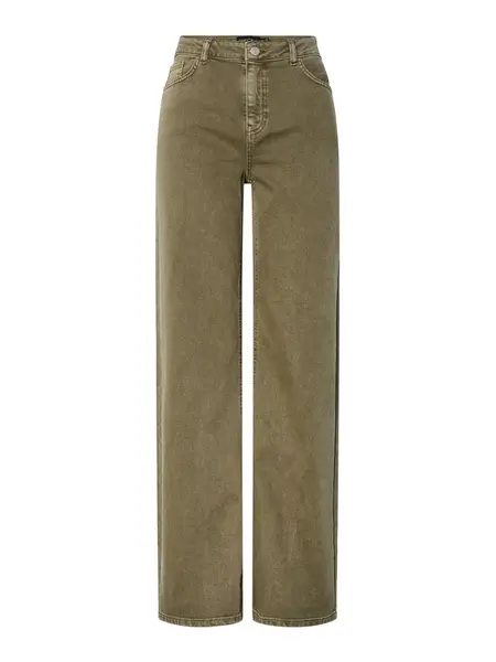 PIECES Džínsy 'PCSILKE'  olivová
