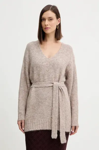 Svetr z vlněné směsi Guess KIYOKA