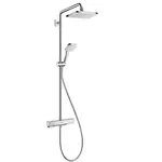 Hansgrohe Croma - Sprchový set Showerpipe s termostatom, 1jet, chróm 27630000