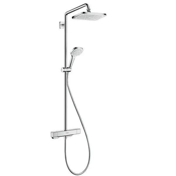 Hansgrohe Croma - Sprchový set Showerpipe s termostatom, 1jet, chróm 27630000