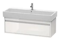 Duravit Ketho - Umývadlová skrinka 41x115x44 cm, 1 zásuvka, lesklá biela KT668902222