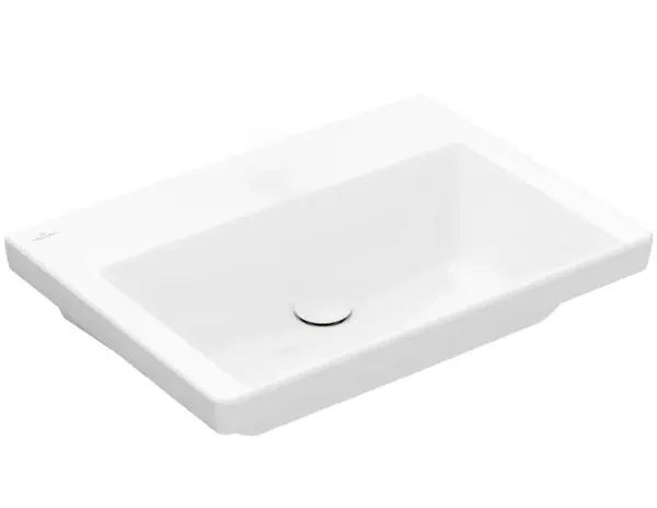 Villeroy & Boch Subway 3.0 - Umyvadlo 65x47 cm, bez přepadu, bez otvoru pro baterii, alpská bílá 4A706801
