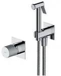OMNIRES Contour - Bidetová batéria pod omietku, so spŕškou, s telesom, chróm SYSCTBI1CR