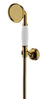 OMNIRES Armance - Set sprchovej hlavice, držiaka a hadice, zlatá ARMANCE-PGL