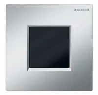 Geberit Splachovacie systémy - Elektronické ovládanie splachovania pisoárov typ 30, batériové napájanie, easy to clean, matný chróm 116.037.JQ.1