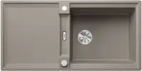 Blanco Adira - Silgranitový drez, 100x50 cm, s ovládaním odtoku a príslušenstvom, InFino, kávová 527624