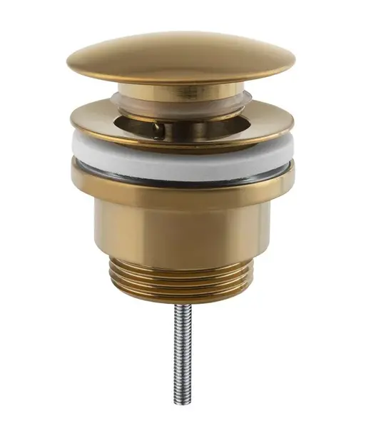 Sapho Príslušenstvo - Umývadlová výpusť, Click-Clack, zlatá CV1002GB