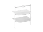 Ravak Yard - Konštrukcia s policami pod umývadlo, matná biela D80000E005