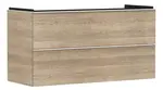 Hansgrohe Xelu Q - Umývadlová skrinka, 63x118x50 cm, 2 zásuvky, prírodný dub/matná biela 54037700