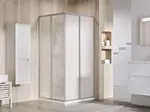 Ravak Supernova - Sprchový kút 90x90 cm, satin/Pearl 14V70UO211S