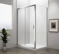 Polysan Easy Line - Obdélníkový sprchový kout, 110x70 cm, L/P varianta, leštěný hliník EL1115EL3115