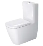 Duravit Happy D.2 - WC kombi misa, Vario odpad, s HygieneGlaze, biela 2134092000