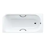 Kaldewei Advantage - Obdĺžniková vaňa Saniform V2 Star 332, 160x70 cm, s otvormi na držadlá, biela 134100010001