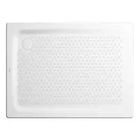 Kaldewei Avantgarde - Sprchová vanička Superplan 404-1, 90x100 cm, celoplošný antislip, Perl-Effekt, biela 430430023001