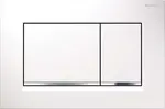 Geberit Sigma20 - Ovládacie tlačidlo splachovania, biela/chróm 115.883.KJ.1