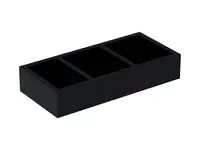 Geberit Selnova Square - Organizér do zásuvky, 32x6x15 cm, lávová 500.677.00.1